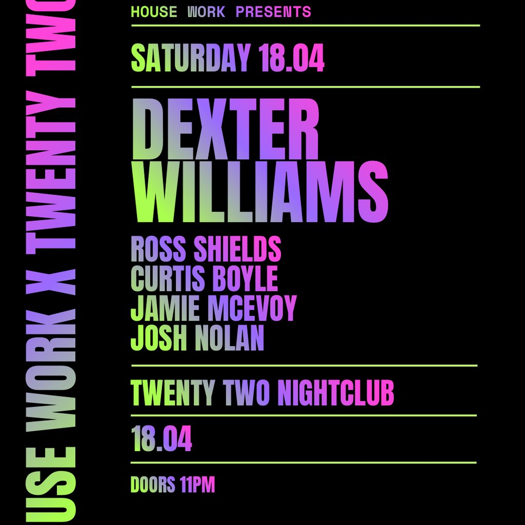 House Work presents Twenty Two | 18.04