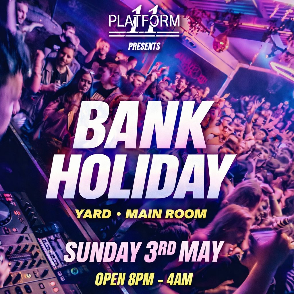 Bank holiday Sunday