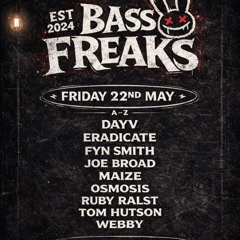 Bass Freaks At Kola Portsmouth Basement