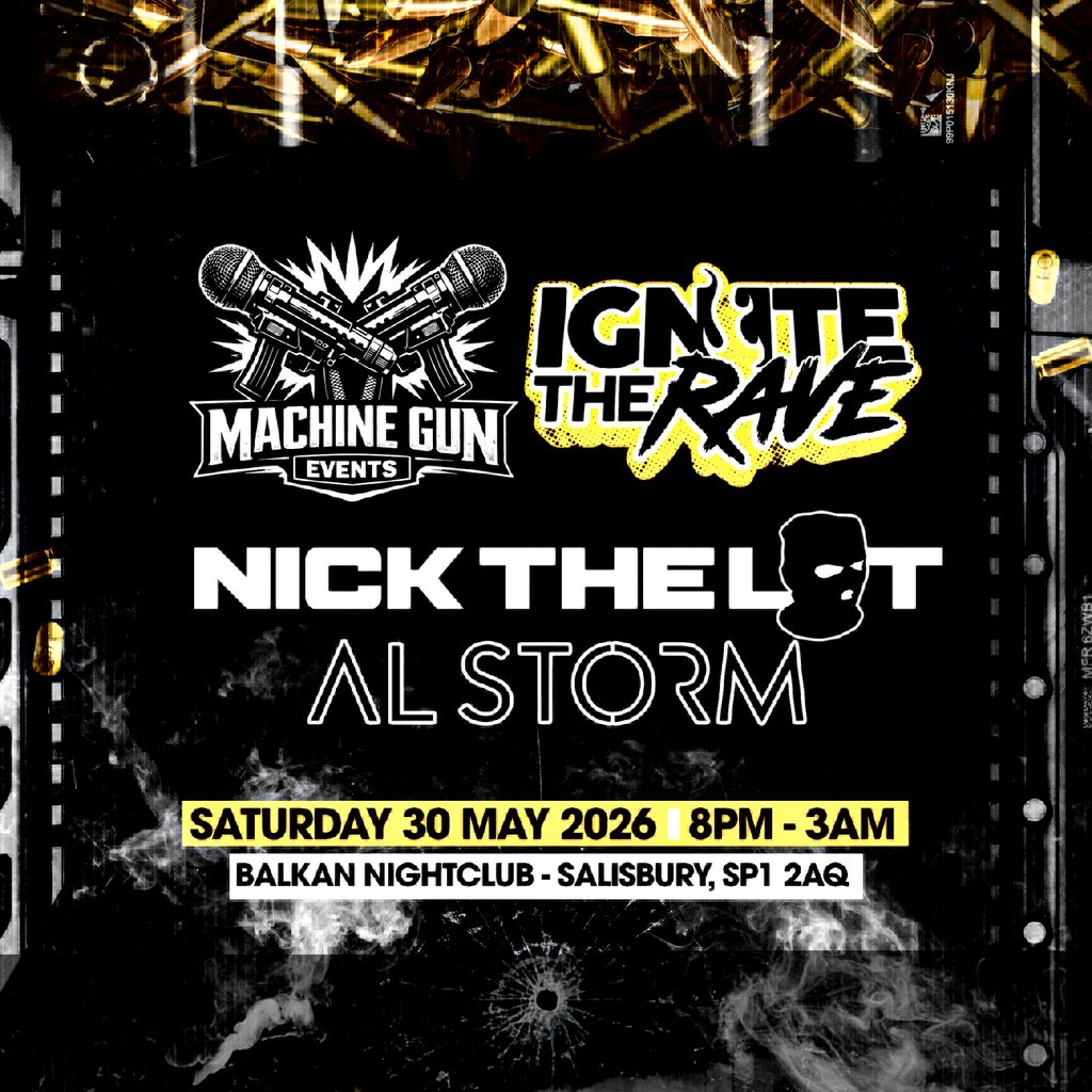 Ignite the Rave X Machine Gun Events