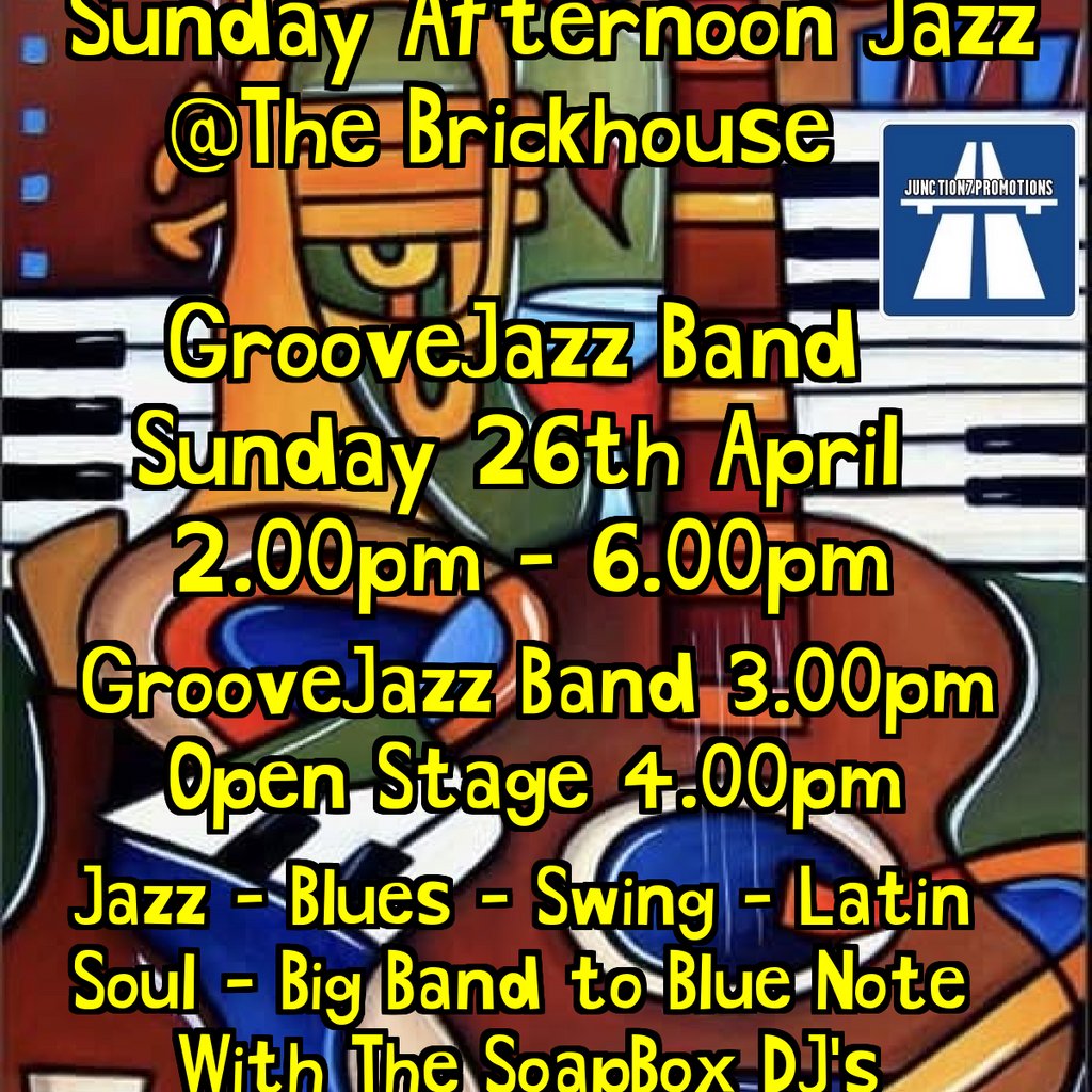 Sunday Afternoon Jazz with The GrooveJazz Band