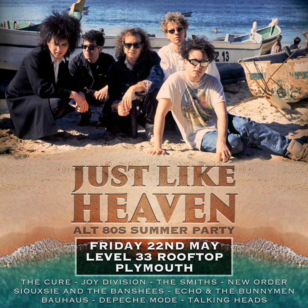 Just Like Heaven: Alt 80’s Day Pary (Plymouth)