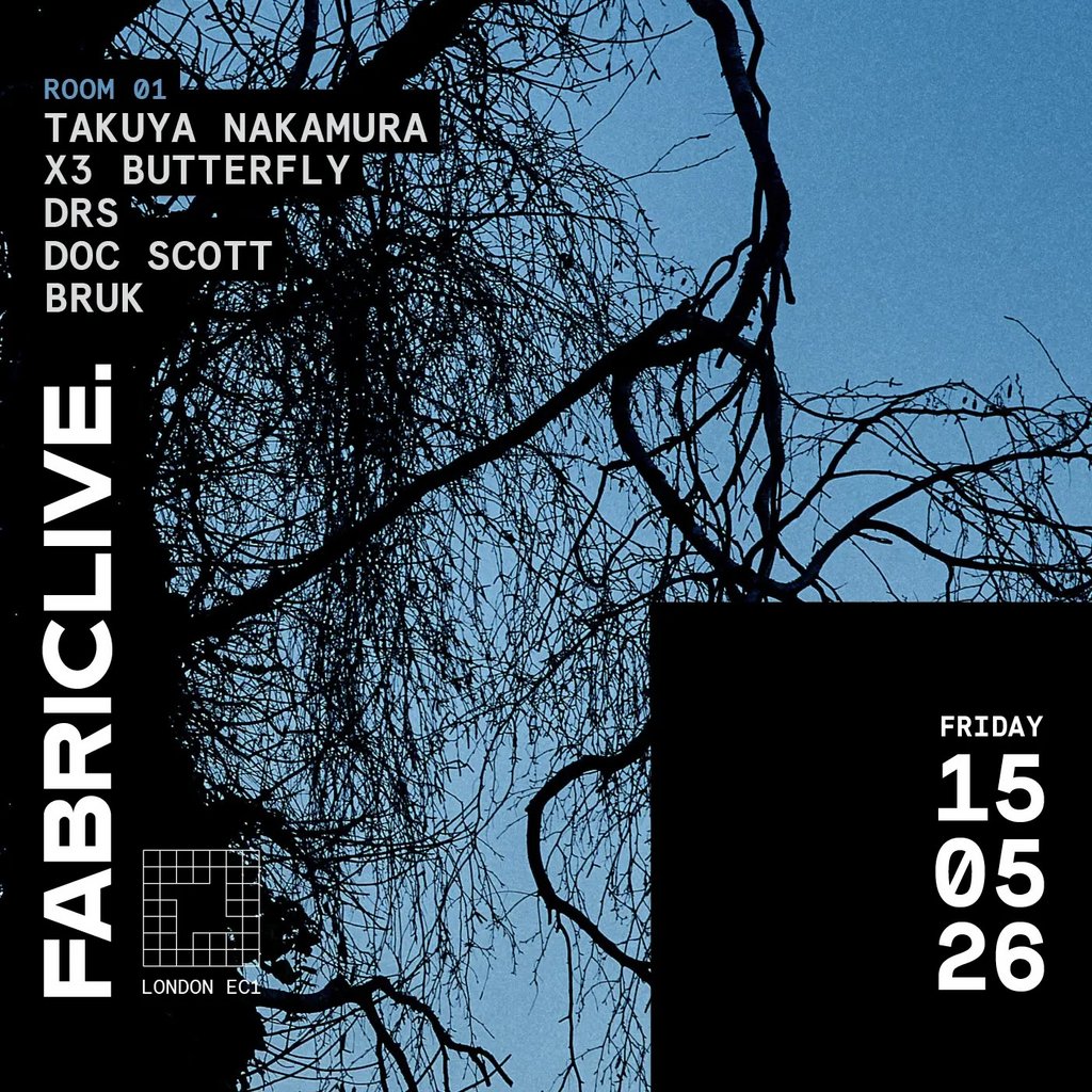 FABRICLIVE: Takuya Nakamura, X3 Butterfly, DRS, Doc Scott, Bruk