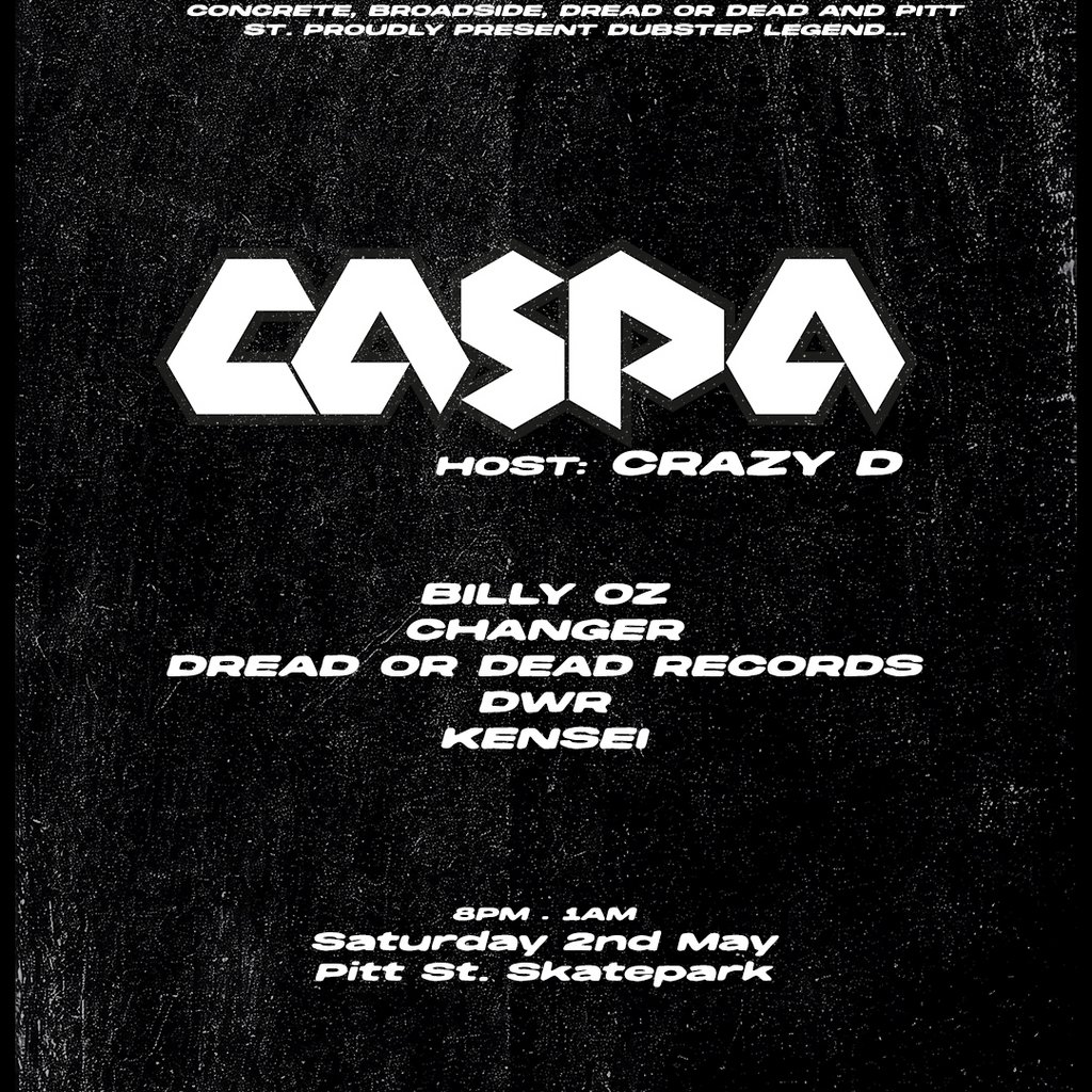 Caspa & Crazy D @ Pitt St. Skatepark