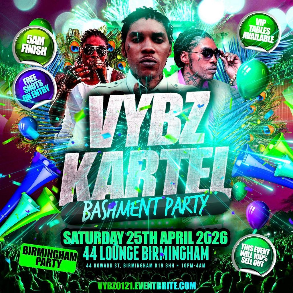 Vybz Kartel - Bashment Birmingham Party