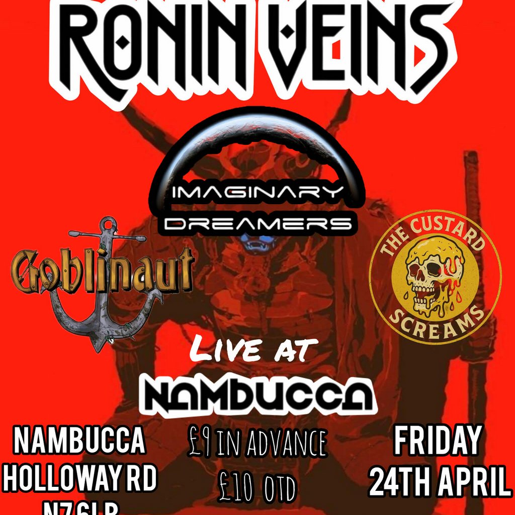 FREE: Ronin Veins/Imaginary Dreamers/Goblinaut/The Custard Sc