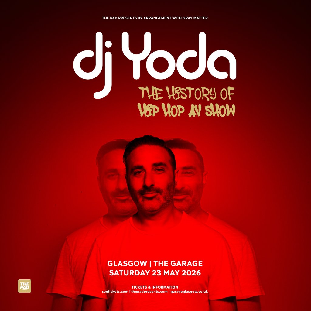 DJ Yoda 'The History of Hip Hop' AV Set - The Garage, Glasgow