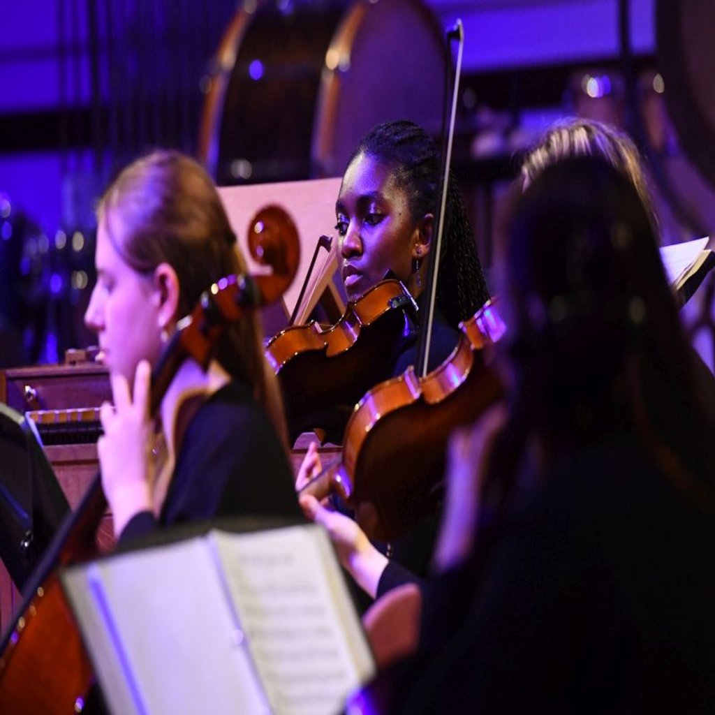 Cardiff University Students performing