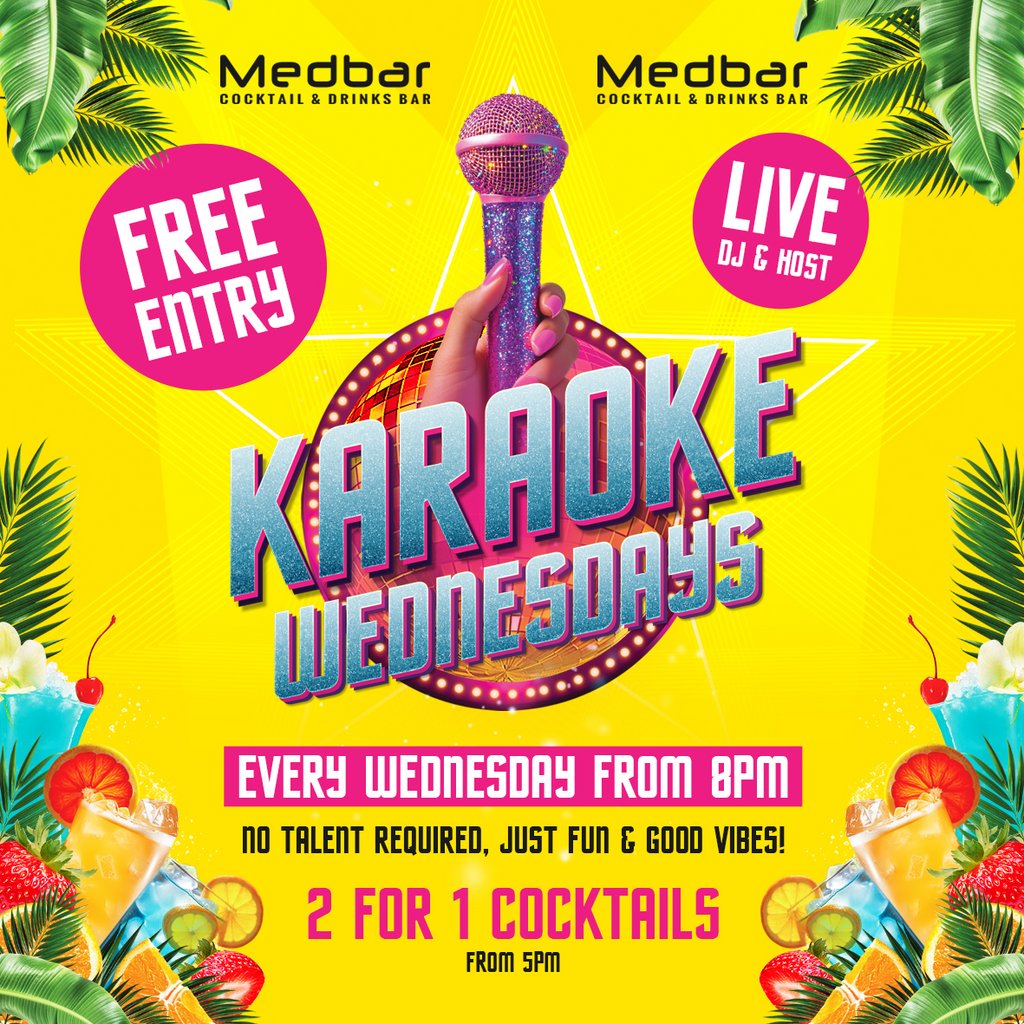 Karaoke & DJ from 8pm