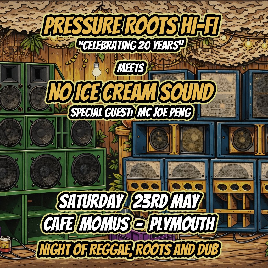 Pressure Roots Hi Fi meets No Ice Cream Sound & Joe Peng