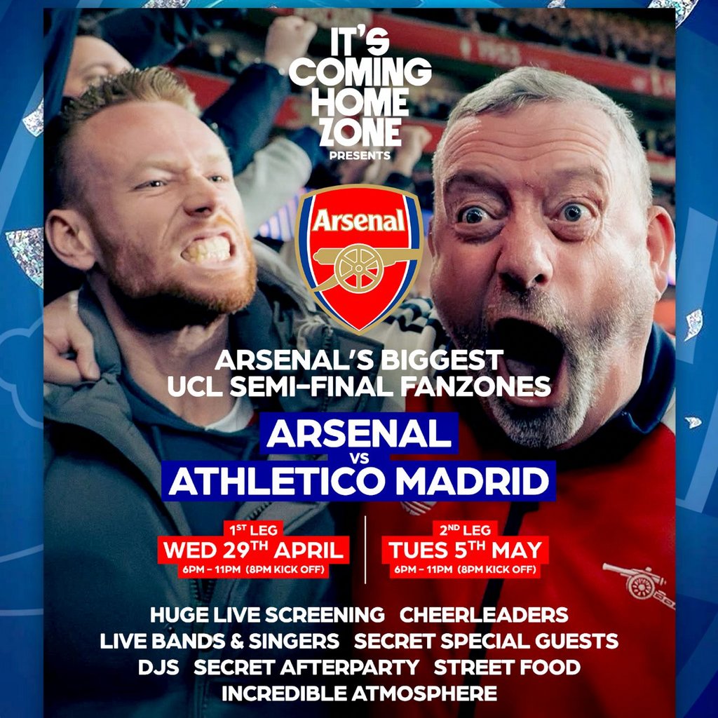 Champions League Semi Final: Arsenal Fanzone (1st Leg)