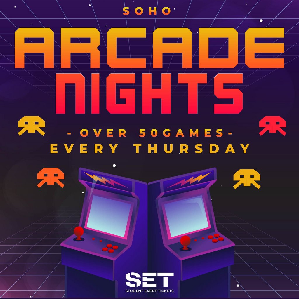 Arcade Nights Every Thursday @ NQ64 Soho