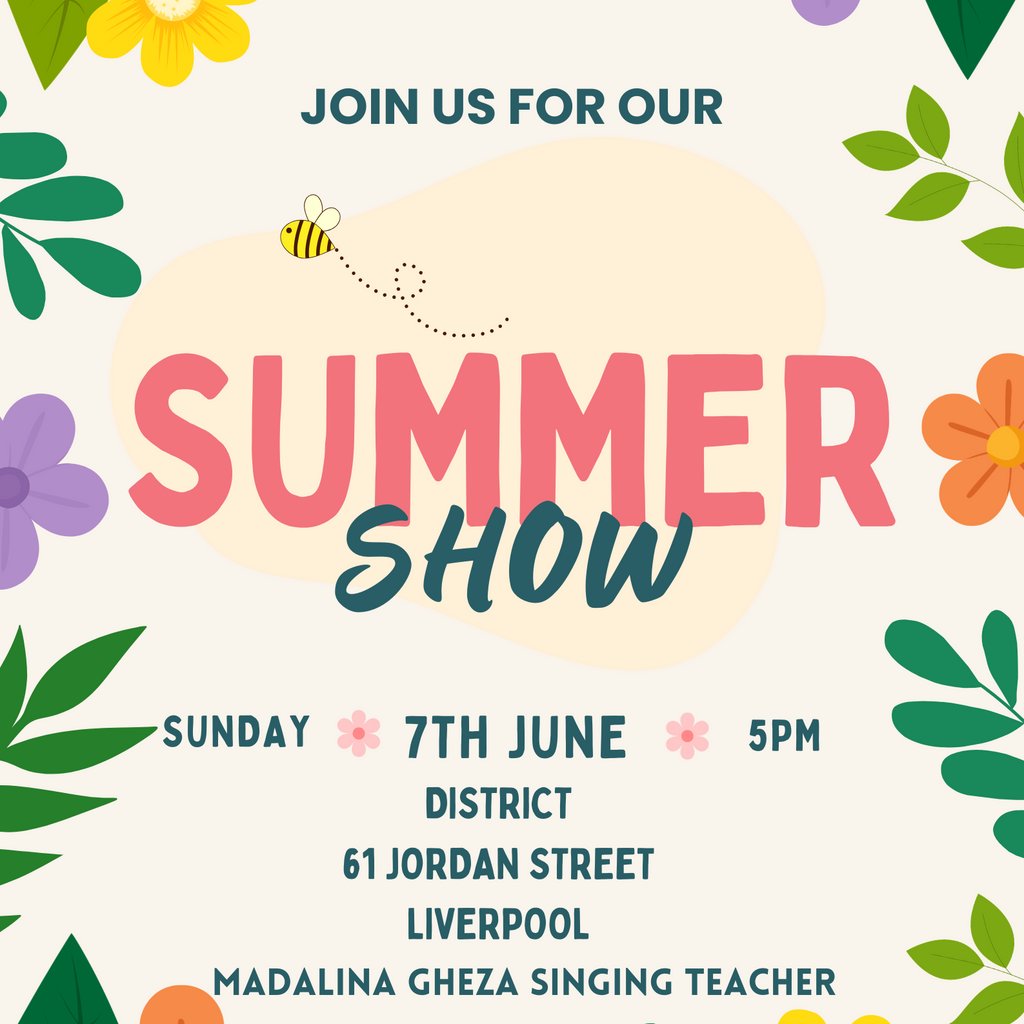 Madalina Gheza's Student Showcase - SUMMER SHOW