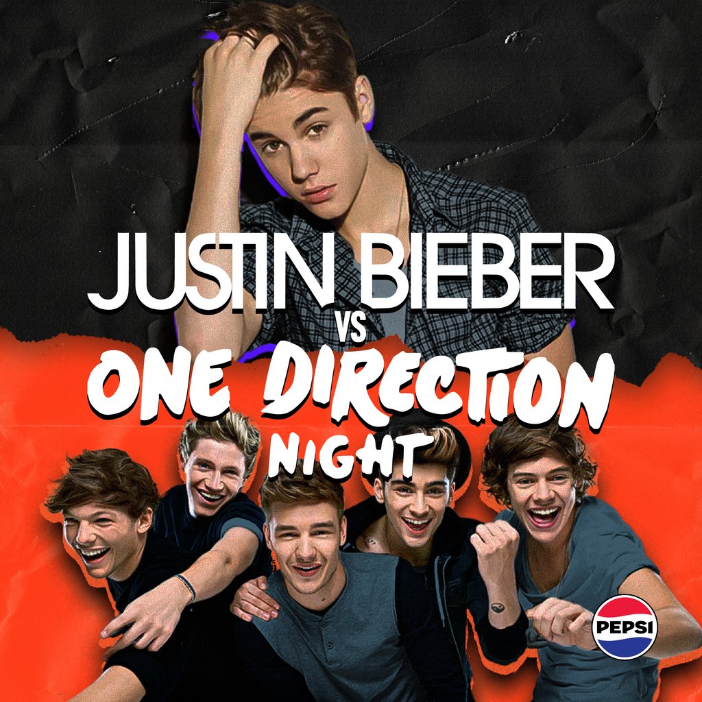 Justin Bieber vs One Direction Night