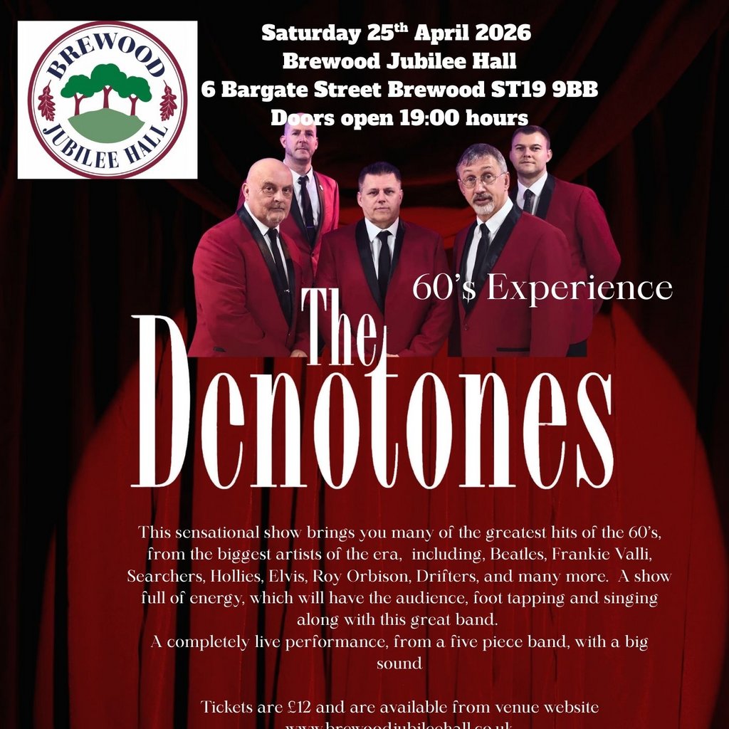 The Denotones 60s show