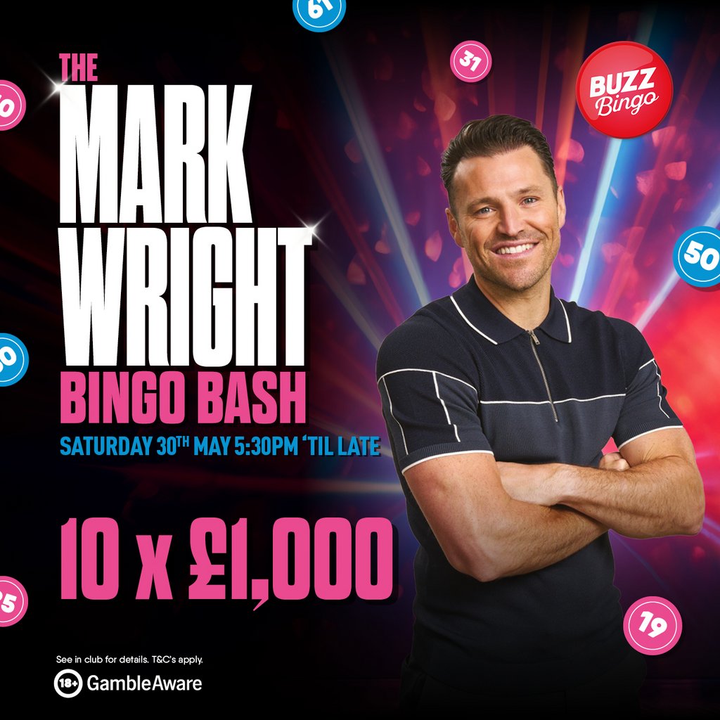 Mark Wright - Buzz Bingo Derby 30/05/2026
