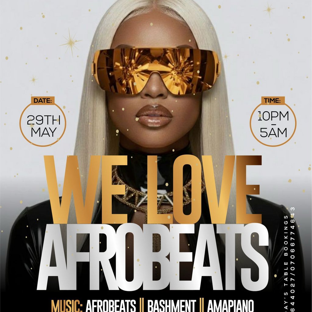 WE LOVE - Afrobeats