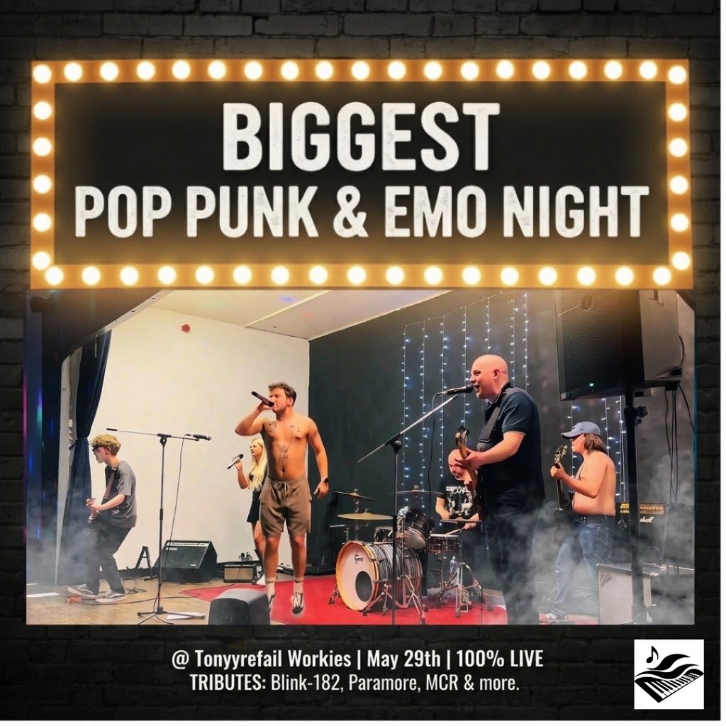 Biggest Pop Punk & Emo Night | Tonyrefail Workies