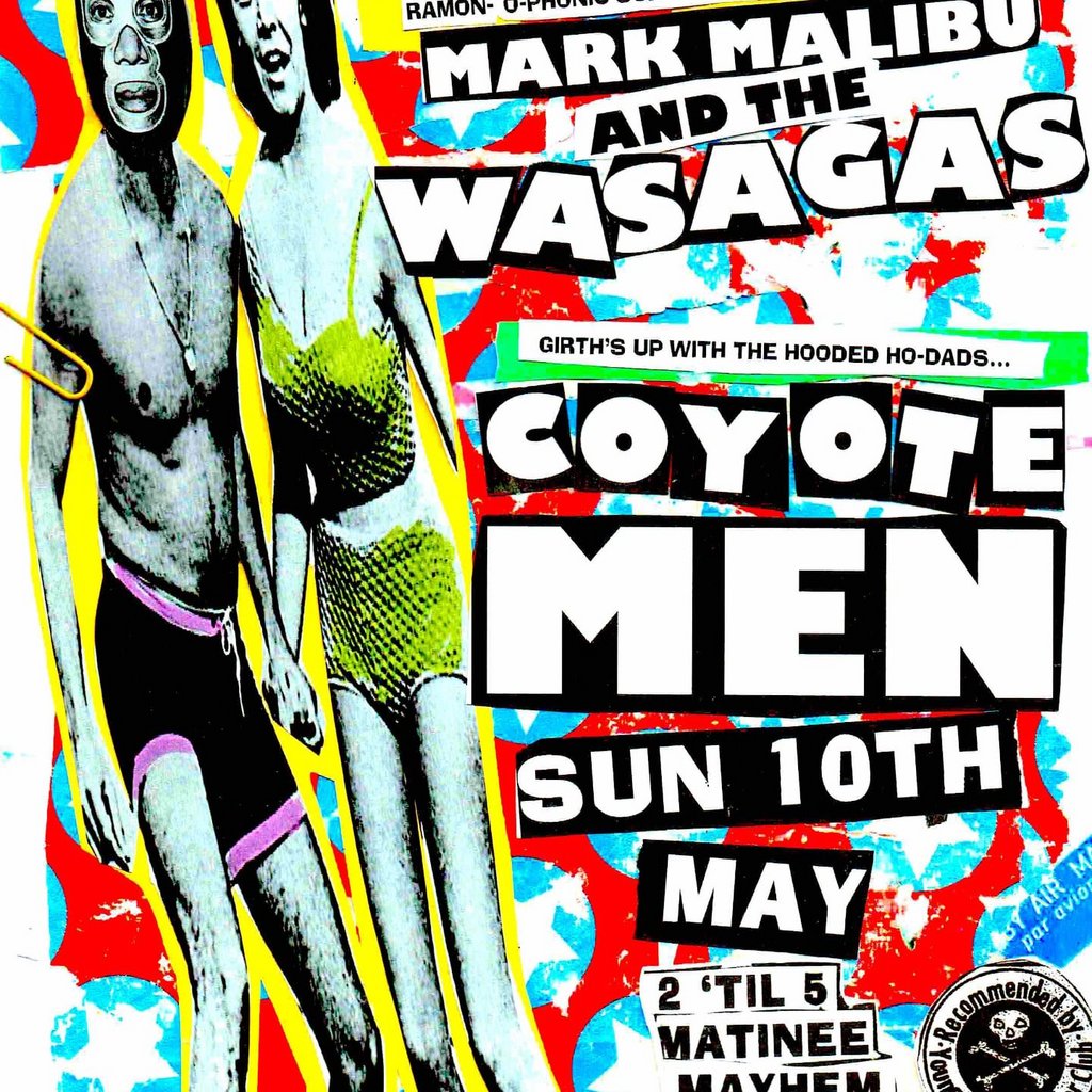 Prehistoric Sounds presents Mark Malibu & The Wasagas @ Billy's