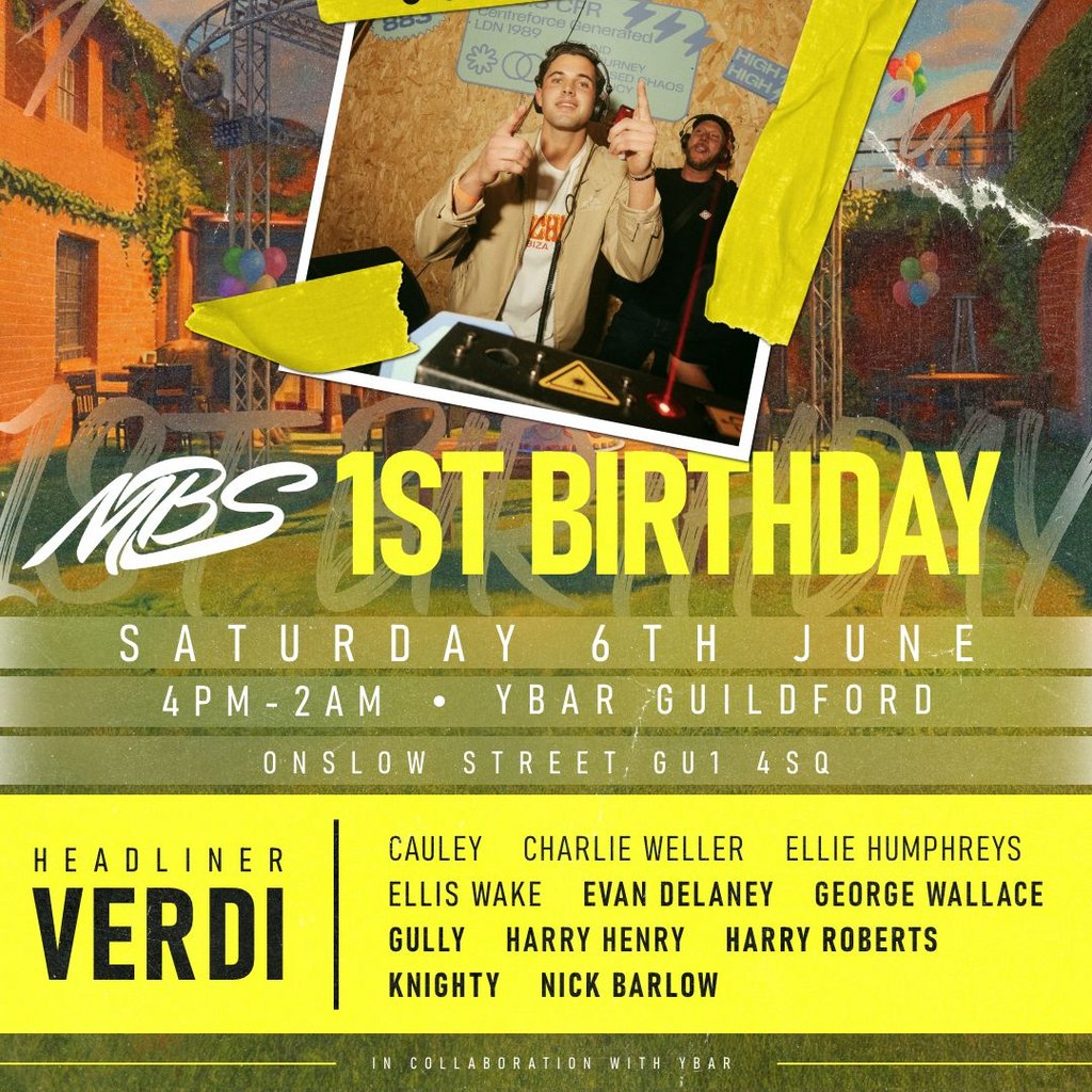 MBS presents: The 1st birthday!