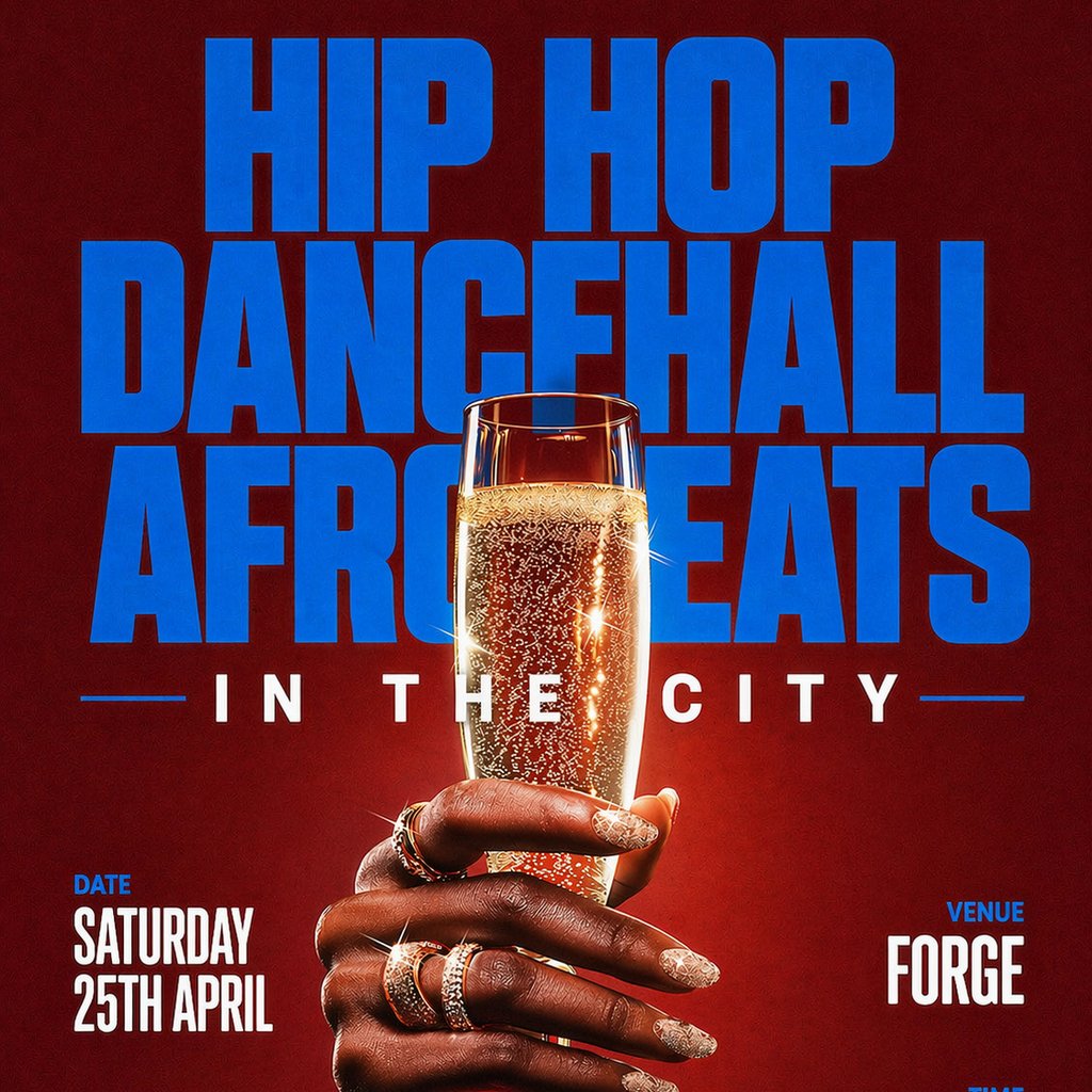 Hip Hop, Dancehall, Afrobeats In The City (£5 B4 12AM Tickets)