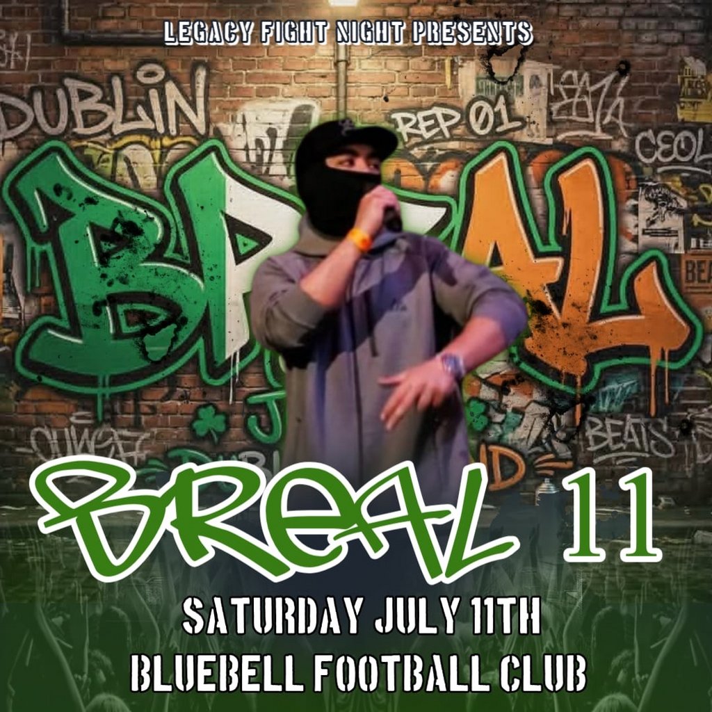 BReal11 - Live In Dublin - Bluebell Football Club