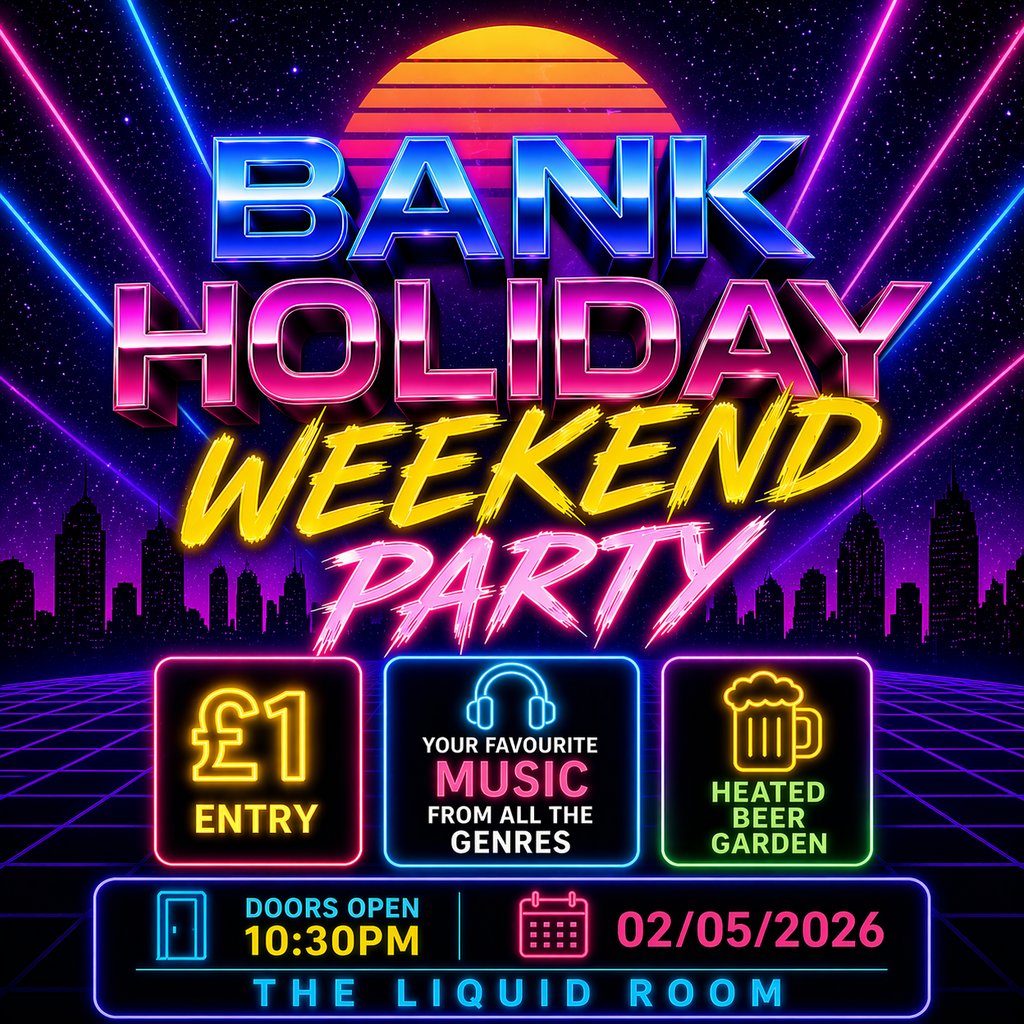 Bank Holiday Weekend Party