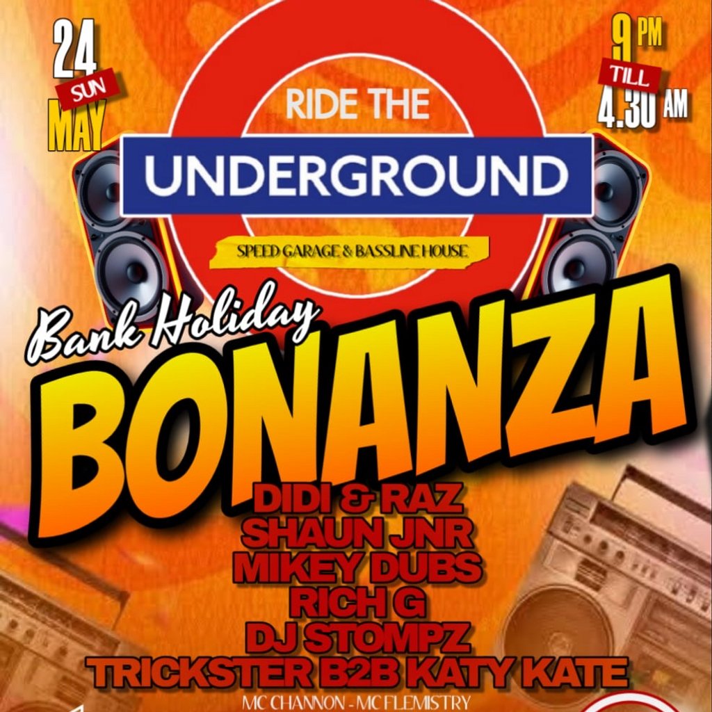 Ride The Underground: Bank holiday bonanza
