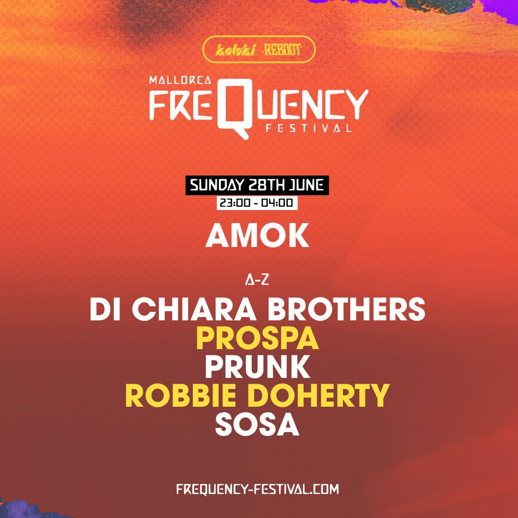 Frequency Festival Sunday: Prospa, Di Chiara Brothers, Sosa + mo