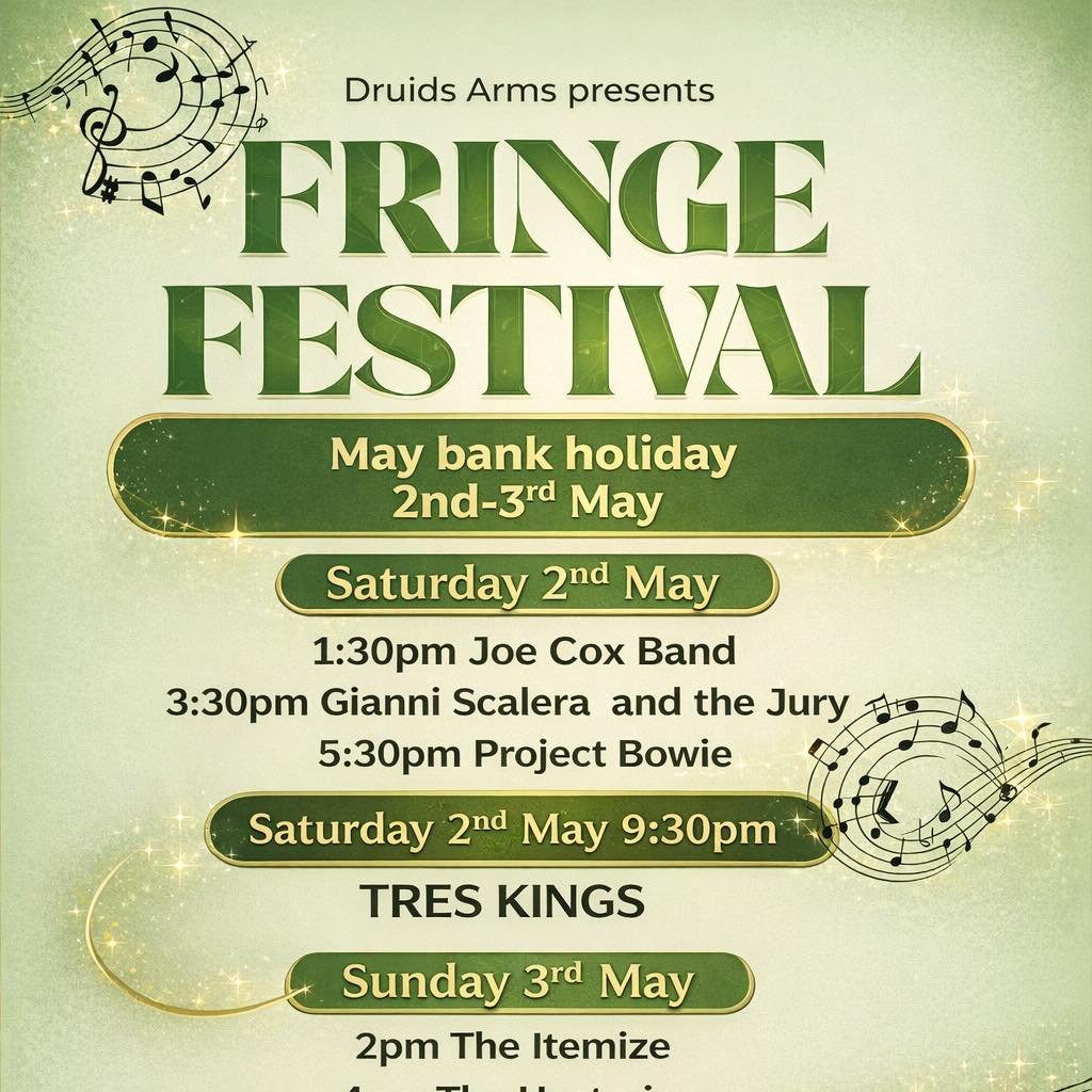 Maidstone Fringe Festival at Druids