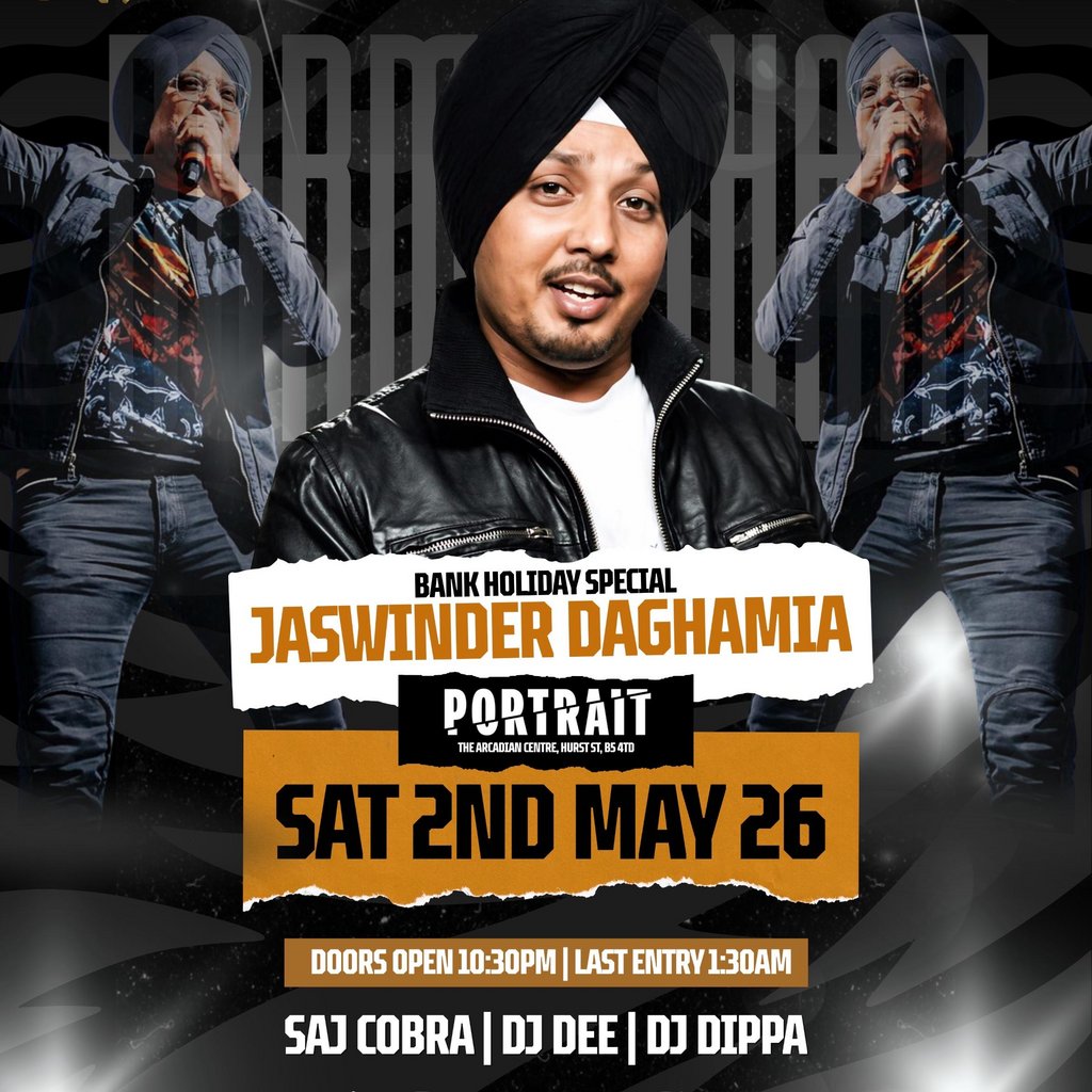 Jaswinder Dhagamia live at Portrait
