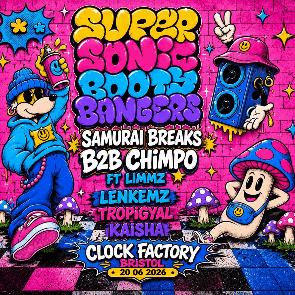 SSBB Summer Free Rave | Samurai Breaks b2b Chimpo + more!