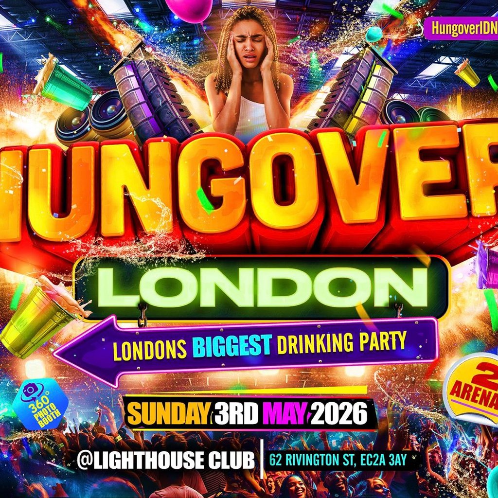 Hungover London - London's Biggest Drinking Party