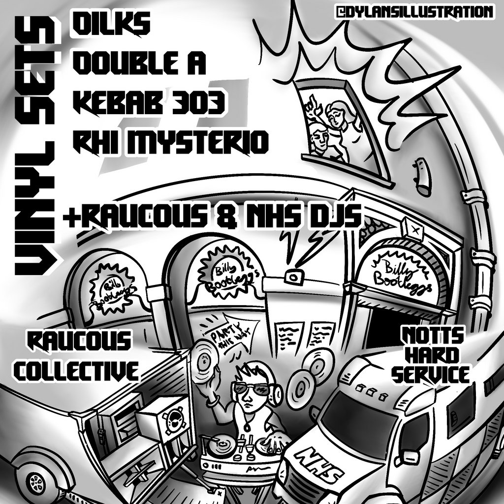 NHS + Raucous Collective at Billy Bootleggers