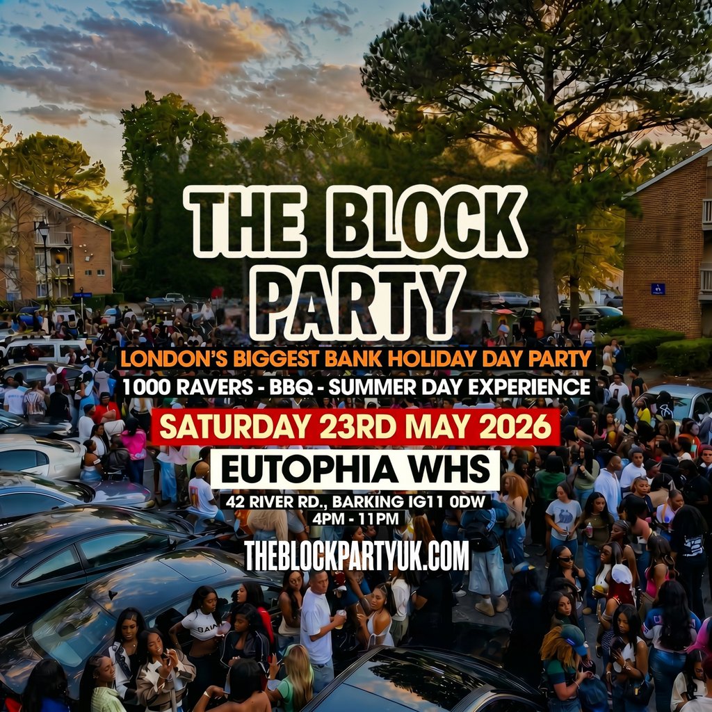 THE BLOCK PARTY - Bank Holiday Day Party
