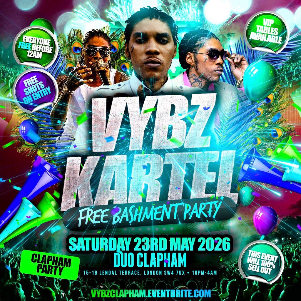 Vybz Kartel - Free Bashment Party - Everyone Free Before 12AM