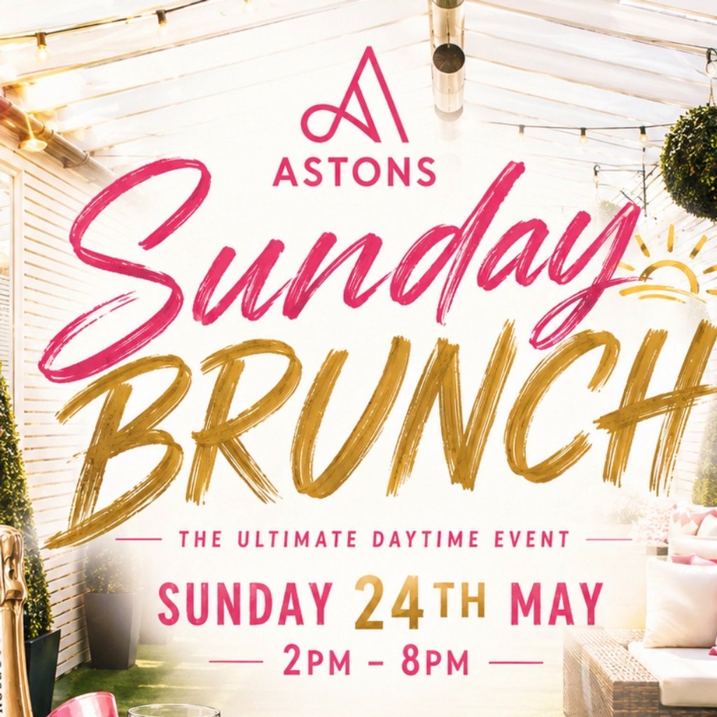 Astons Bank Holiday Sunday Brunch