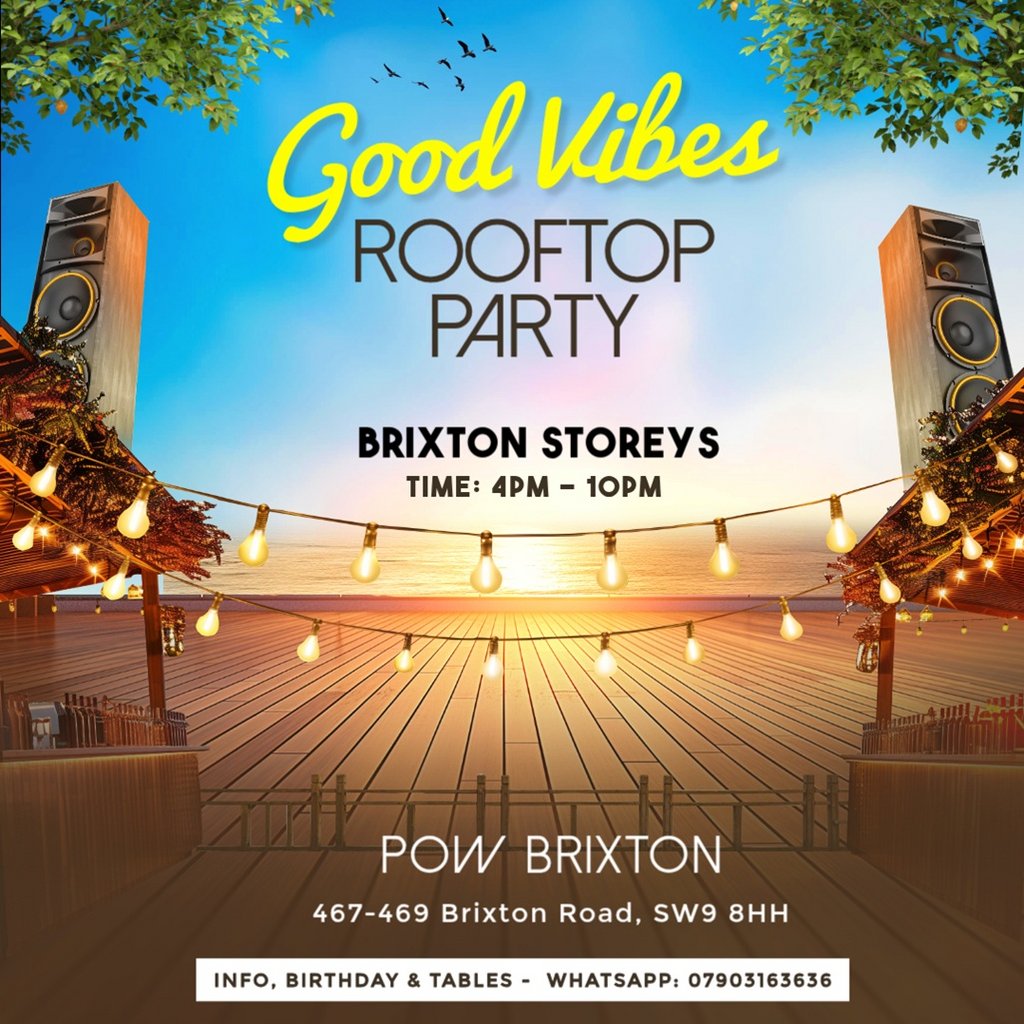 Good Vibes Rooftop Day Party