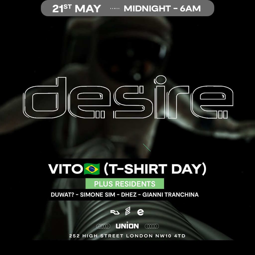 DESIRE - Weekly Thursday After Party - VITO
