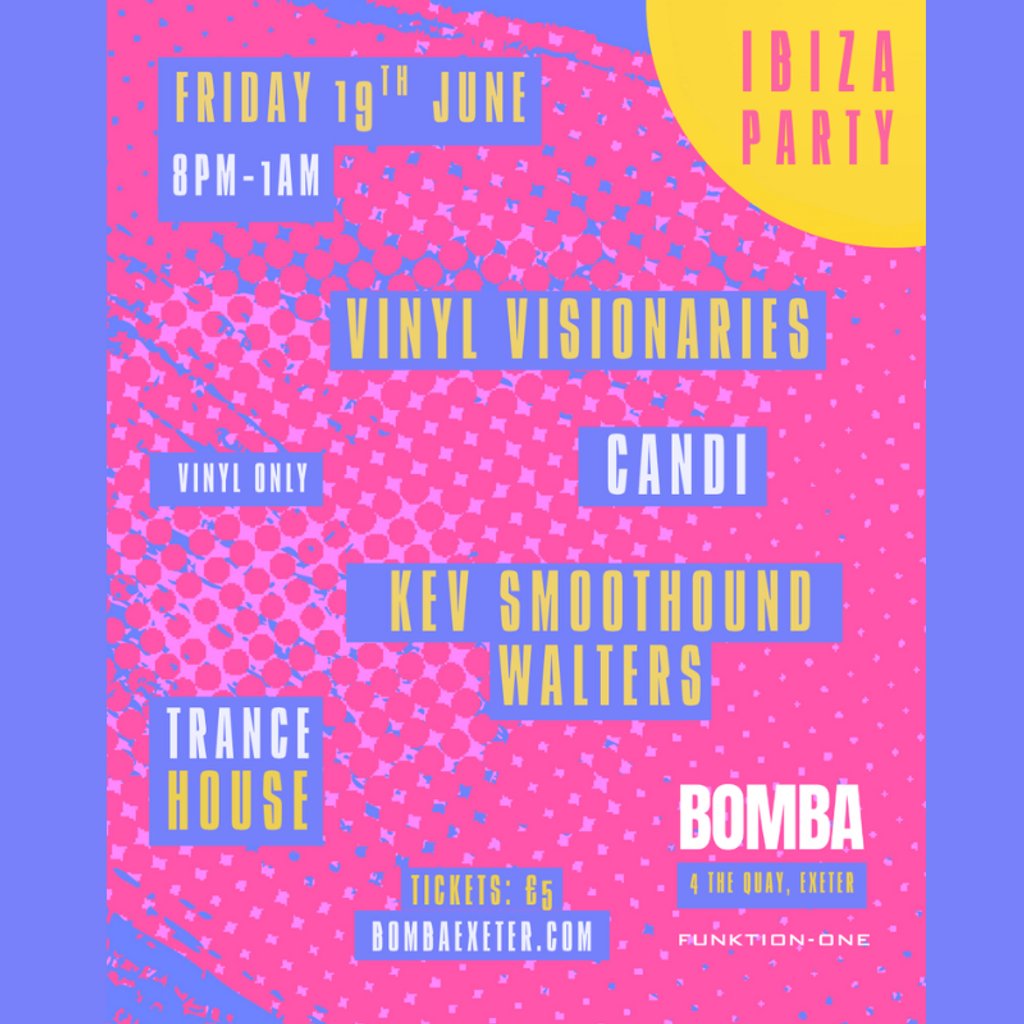 IBIZA PARTY - 19.06.26 - Bomba Exeter