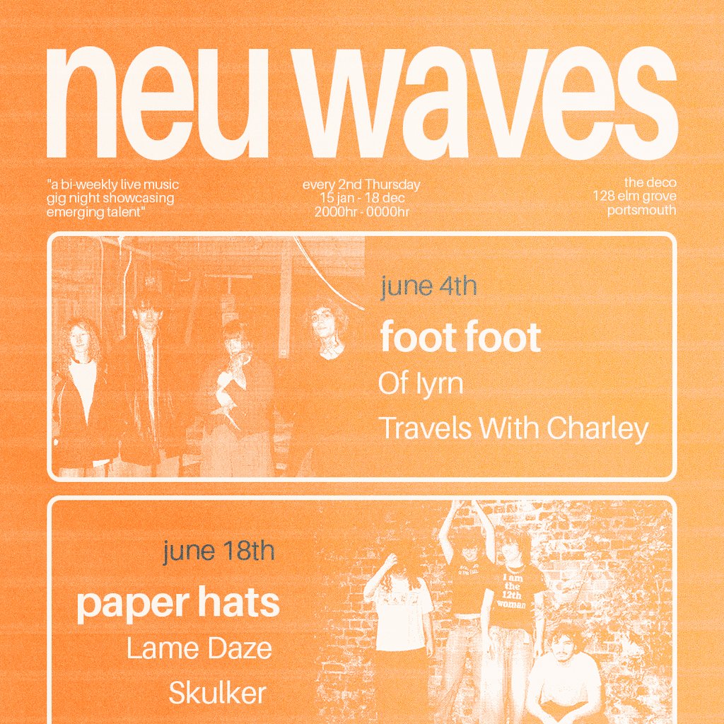 #146 neu waves - foot foot / Of Iyrn / Travels With Charley