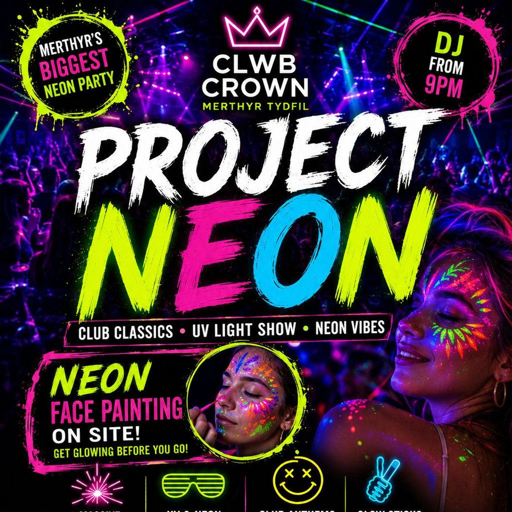 Clwb Crown's Project Neon