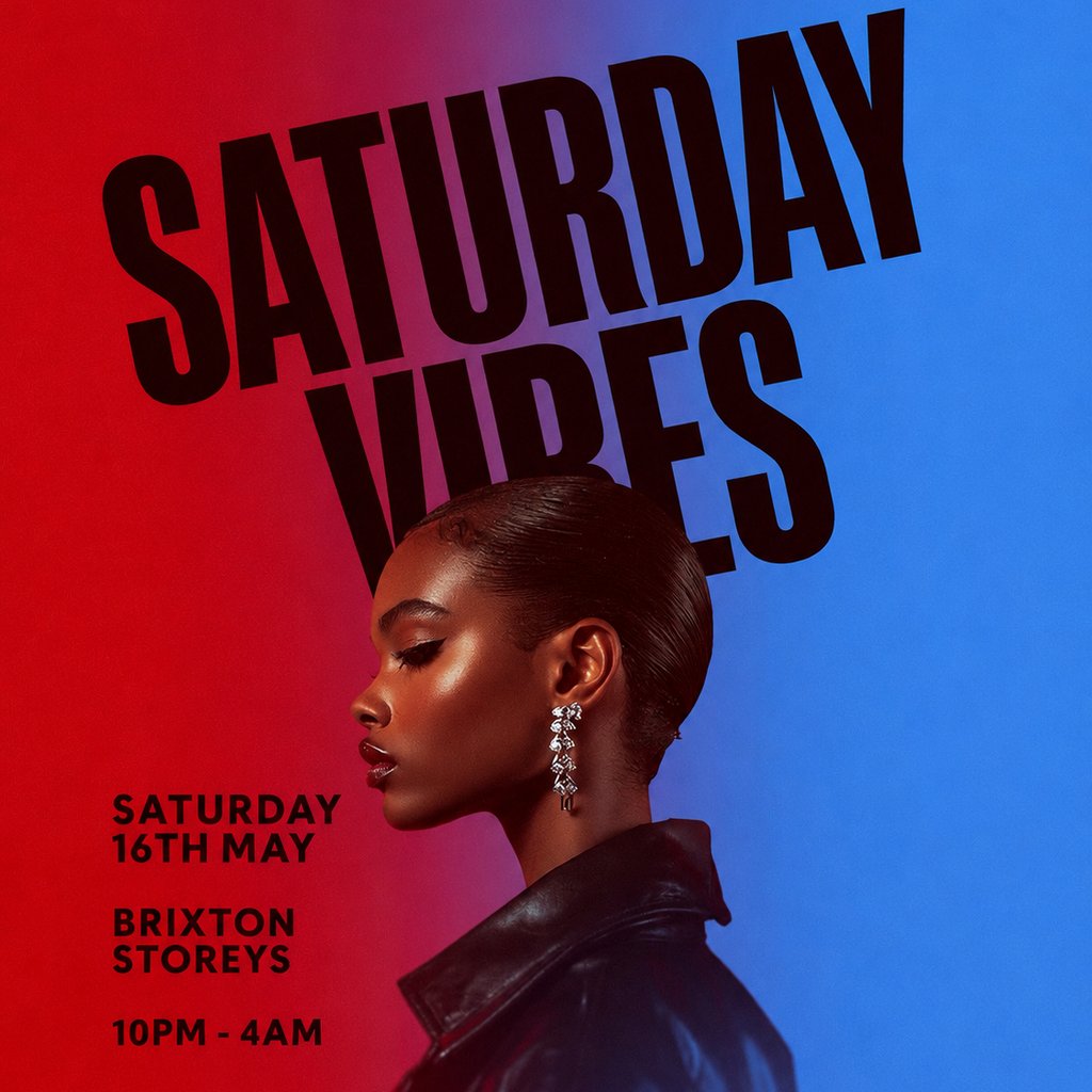 Saturday Vibes (£5 B4 Midnight With Ticket)