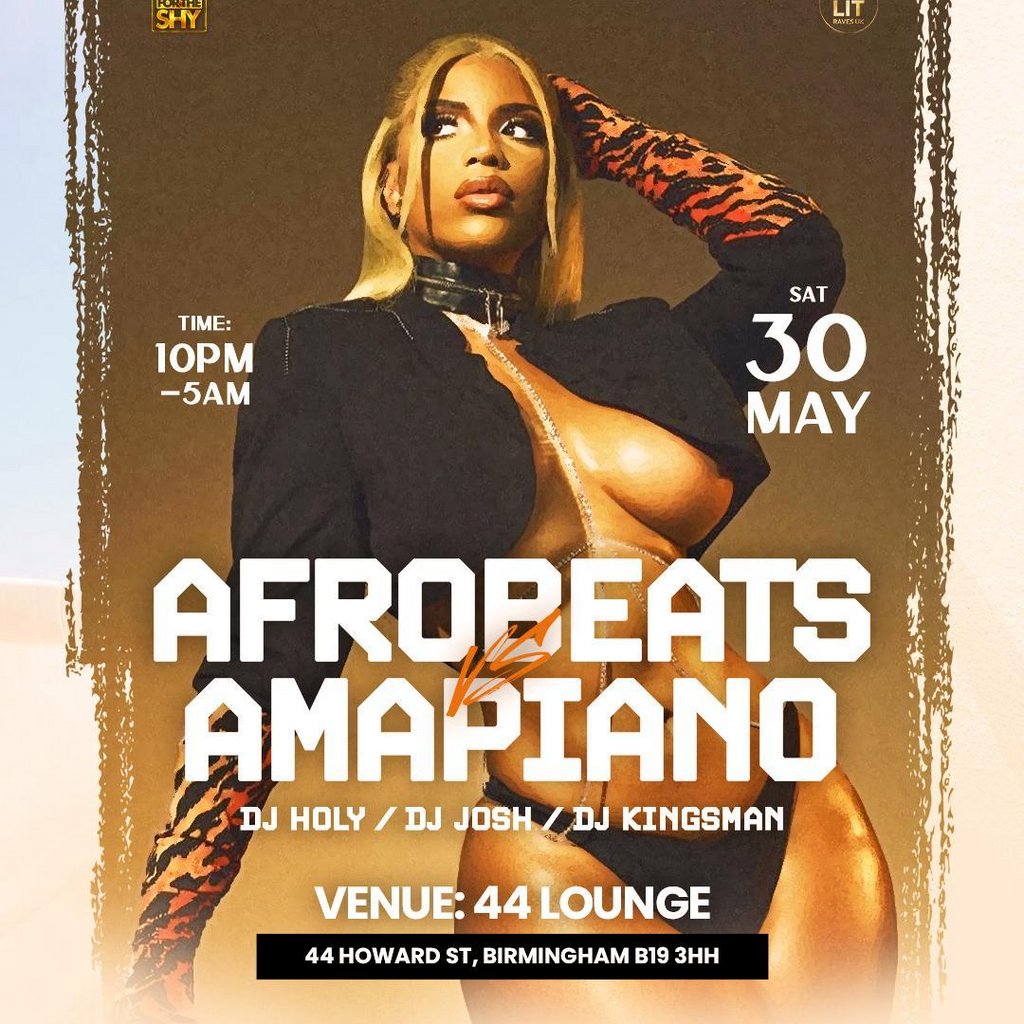 Afrobeats Vs Amapiano Birmingham