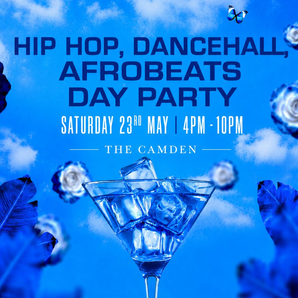 Hip Hop, Dancehall, Afrobeats, Day Party (£5 B4 6PM With Ticket)