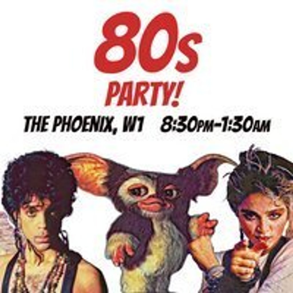 The 80s Party - May 2026 (18+)