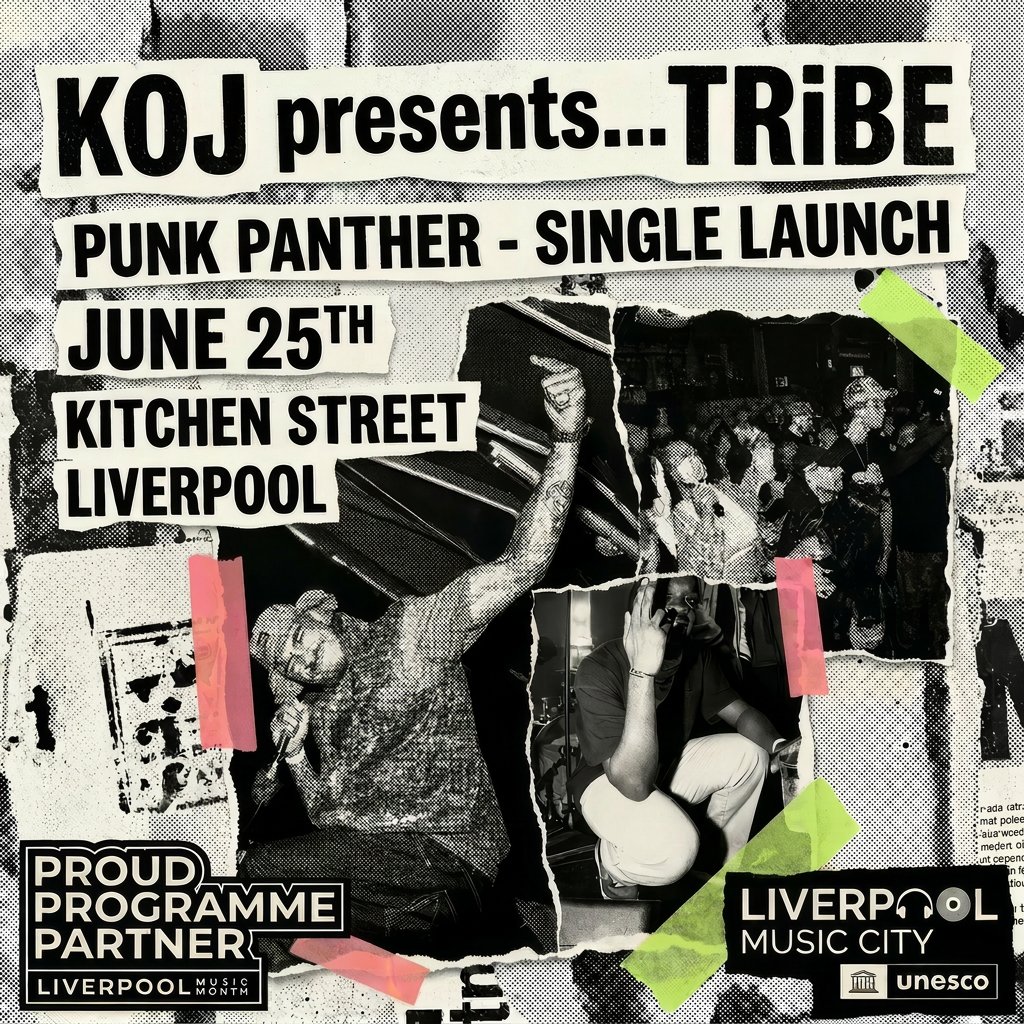 KOJ presents... TRiBE: 'Punk Panther' Single Launch