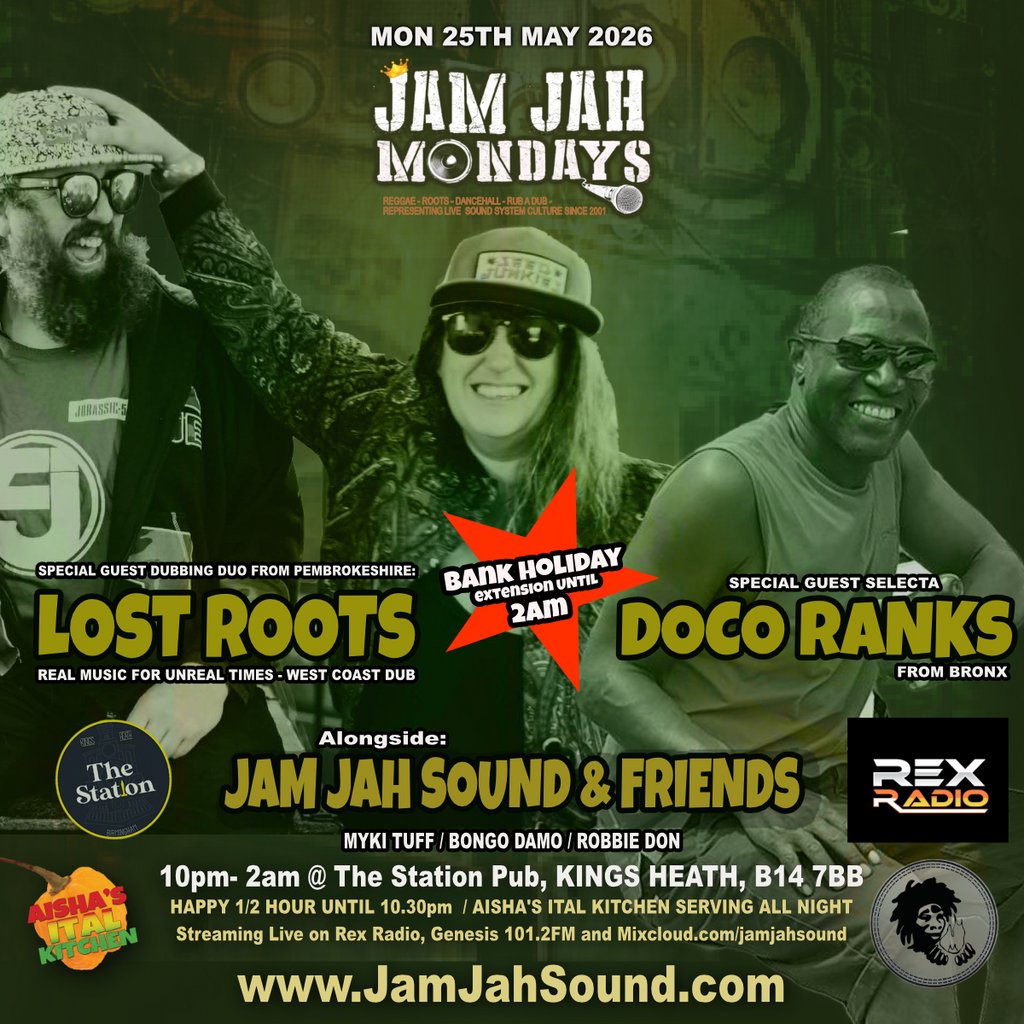 Jam Jah Mondays ft Lost Roots live (Pembrokeshire) & Doco Ranks