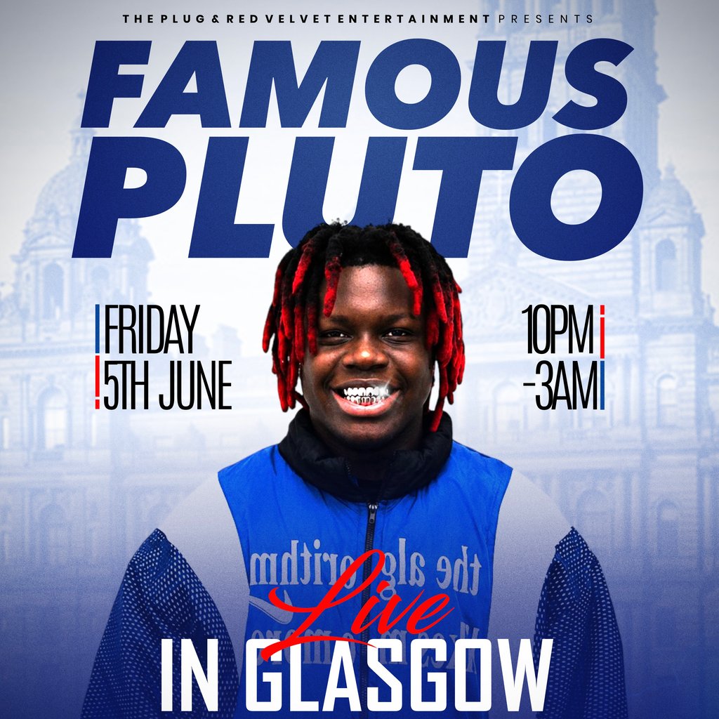 Famous Pluto Live in Glasgow