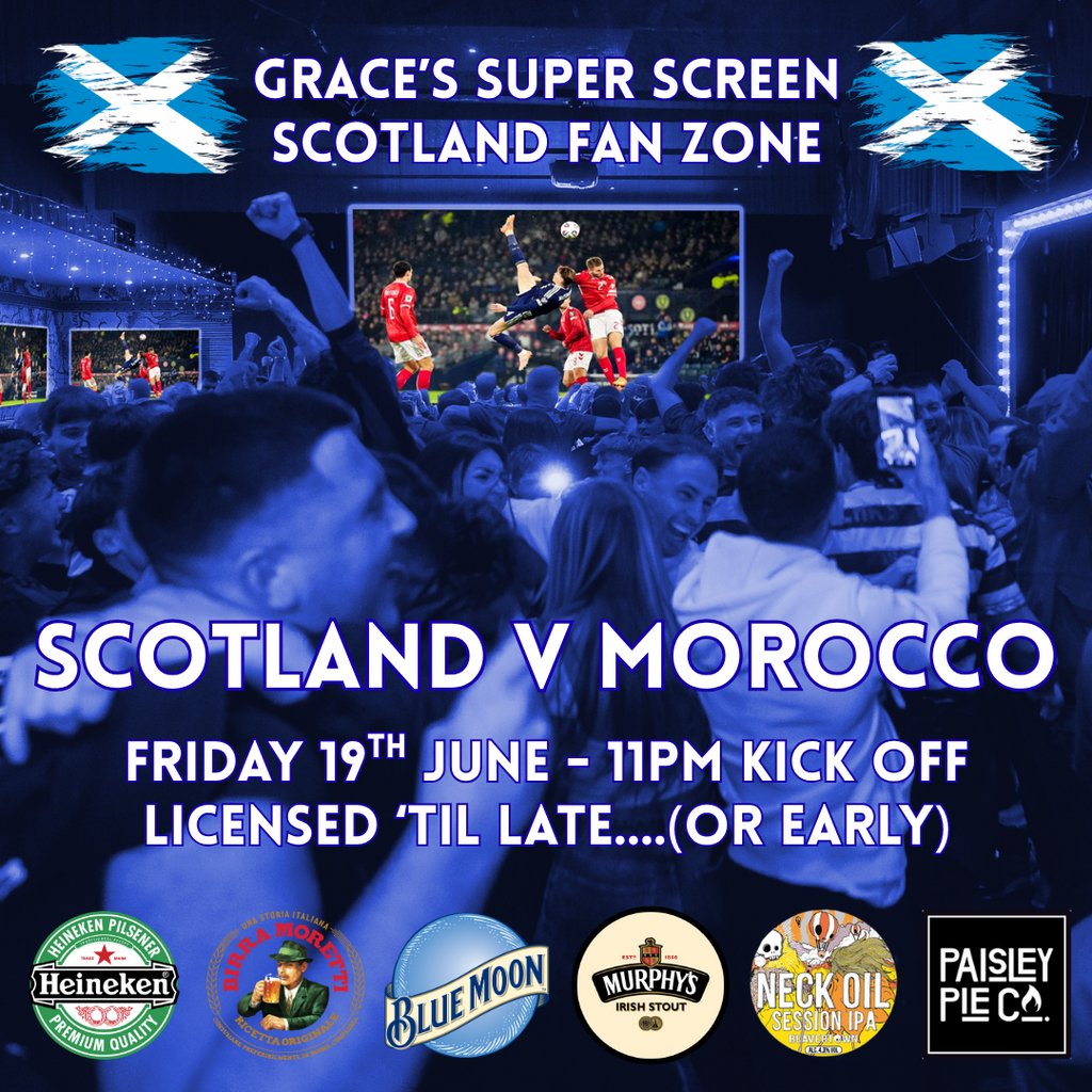 Scotland v Morocco - *SUPER SCREEN*